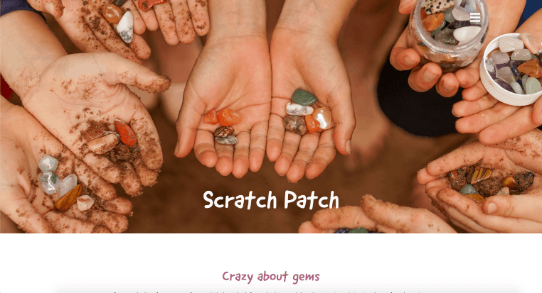 Sage Scratch Patch